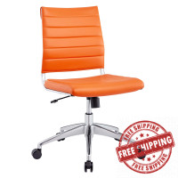 Modway EEI-1525-ORA Jive Mid Back Office Chair in Orange