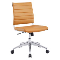 Modway EEI-1525-TAN Jive Mid Back Office Chair in Tan