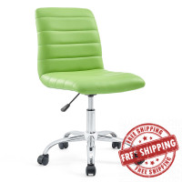 Modway EEI-1532-BGR Ripple Mid Back Office Chair in Bright Green