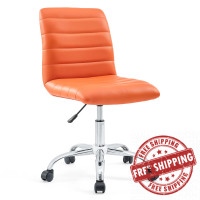 Modway EEI-1532-ORA Ripple Mid Back Office Chair in Orange