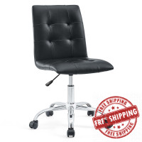 Modway EEI-1533-BLK Prim Mid Back Office Chair in Black
