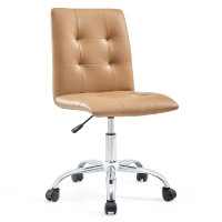 Modway EEI-1533-TAN Prim Mid Back Office Chair in Tan