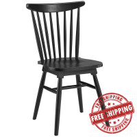 Modway EEI-1539-BLK Amble Dining Side Chair in Black