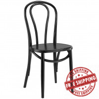 Modway EEI-1543-BLK Eon Dining Side Chair in Black
