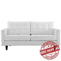 Modway EEI-1546-WHI Empress Loveseat in White