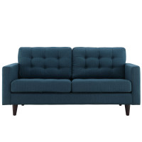 Modway EEI-1547-AZU Empress Loveseat in Azure
