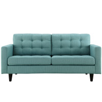 Modway EEI-1547-LAG Empress Loveseat in Laguna