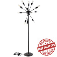 Modway EEI-1563 Spectrum Floor Lamp in Black