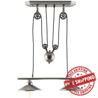 Modway EEI-1567 Innovateous Ceiling Fixture in Silver