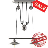 Modway EEI-1567 Innovateous Ceiling Fixture in Silver