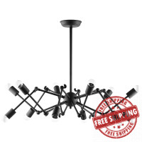 Modway EEI-1568 Tagmata Ceiling Fixture in Black