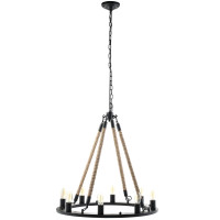 Modway EEI-1574 Encircle Chandelier in Black