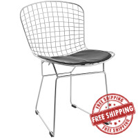 Modway EEI-161-BLK CAD Dining Side Chair in Black