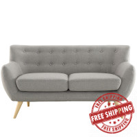 Modway EEI-1632-LGR Remark Loveseat in Light Gray