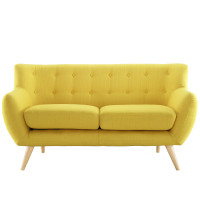 Modway EEI-1632-SUN Remark Loveseat in Sunny