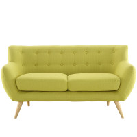 Modway EEI-1632-WHE Remark Loveseat in Wheatgrass