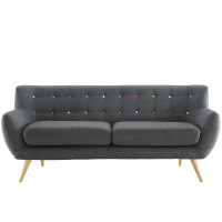 Modway EEI-1633-GRY Remark Sofa in Gray
