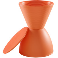 Modway EEI-1699-ORA Haste Stool in Orange