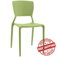 Modway EEI-1705-GRN Fine Dining Side Chair in Green