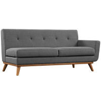 Modway EEI-1792-DOR Engage Right-Arm Loveseat in Gray