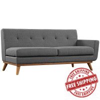 Modway EEI-1792-DOR Engage Right-Arm Loveseat in Gray