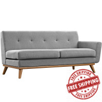 Modway EEI-1792-GRY Engage Right-Arm Loveseat in Expectation Gray