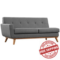 Modway EEI-1795-DOR Engage Left-Arm Loveseat in Gray