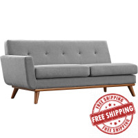 Modway EEI-1795-GRY Engage Left-Arm Loveseat in Expectation Gray
