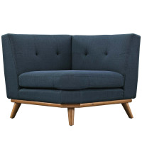 Modway EEI-1796-AZU Engage Corner Sofa in Azure