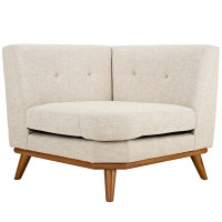 Modway EEI-1796-BEI Engage Corner Sofa