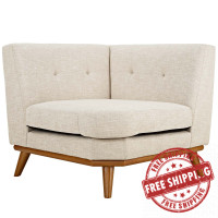 Modway EEI-1796-BEI Engage Corner Sofa