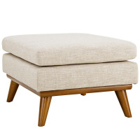 Modway EEI-1797-BEI Engage Upholstered Fabric Ottoman