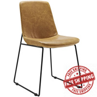 Modway EEI-1805-TAN Invite Dining Side Chair in Tan