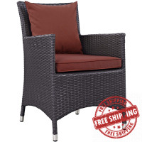 Modway EEI-1913-EXP-CUR Convene Dining Outdoor Patio Armchair