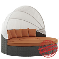 Modway EEI-1986-CHC-TUS-SET Sojourn Outdoor Patio Sunbrella Daybed in Canvas Tuscan