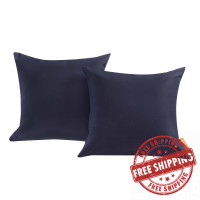 Modway EEI-2001-NAV Convene Two Piece Outdoor Patio Pillow Set