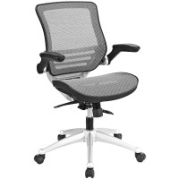 Modway EEI-2064-GRY Edge All Mesh Office Chair in Gray