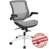 Modway EEI-2064-GRY Edge All Mesh Office Chair in Gray