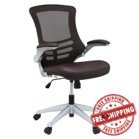 Modway EEI-210-BRN Attainment Office Chair in Brown