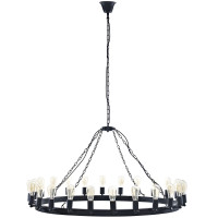 Modway EEI-2118-BRN Teleport 52" Chandelier in Brown