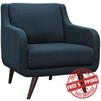 Modway EEI-2128-AZU Verve Armchair in Azure