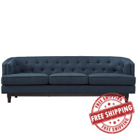 Modway EEI-2131-AZU Coast Sofa in Azure