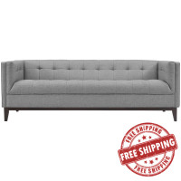 Modway EEI-2135-LGR Serve Sofa in Light Gray