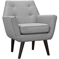 Modway EEI-2136-LGR Posit Armchair in Light Gray