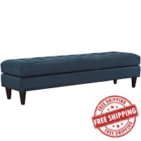 Modway EEI-2137-AZU Empress Bench in Azure