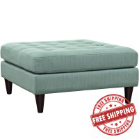 Modway EEI-2139-LAG Empress Bench in Laguna