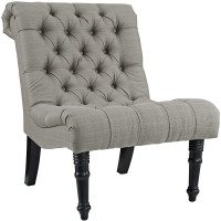 Modway EEI-2144-GRA Navigate Fabric Lounge Chair in Granite