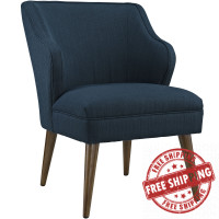 Modway EEI-2148-AZU Swell Fabric Armchair in Azure