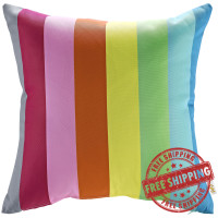 Modway EEI-2156-RAN Modway Outdoor Patio Pillow in Rainbow