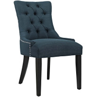 Modway EEI-2223-AZU Regent Fabric Dining Chair in Azure